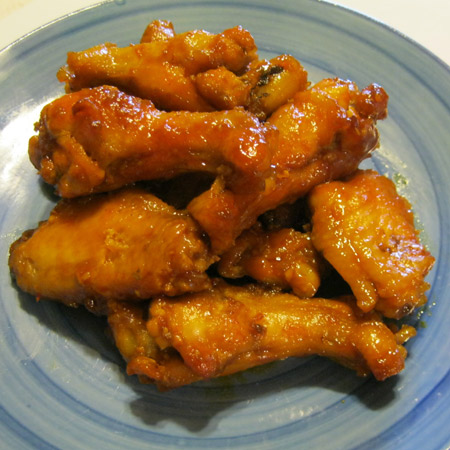 baked hot wings